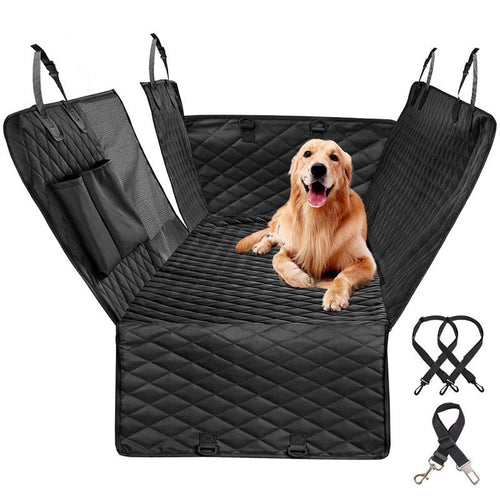 Premium Waterproof Dog Car Seat Cover - Heavy Duty Travel Hammock for Cars & SUVs